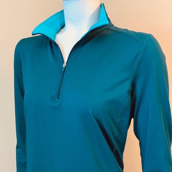 Danskin Now Tops - Danskin Now  Dri More Quarter Zip Activewear Top
